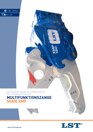 Beton-Abbruchzangen LST XMP 320