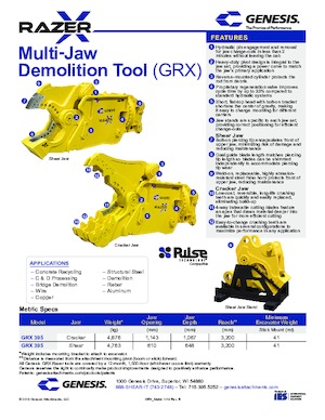 Multiprozessoren Genesis GRX 395