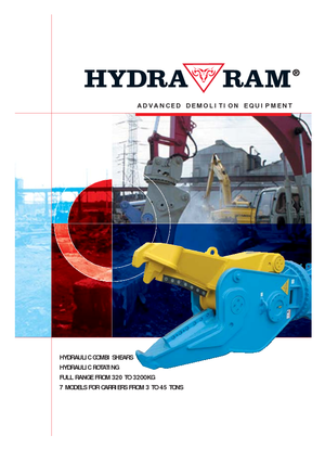 Beton-Stahlscheren Hydra Ram HCS 2000 SV