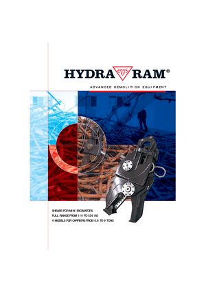 Beton-Stahlscheren Hydra Ram HMSH 10