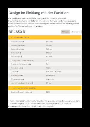 Beton-Pulverisierer Epiroc BP 1650 R