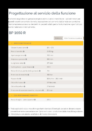 Beton-Pulverisierer Epiroc BP 1650 R