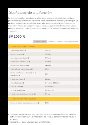 Beton-Pulverisierer Epiroc BP 2050 R
