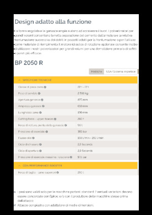 Beton-Pulverisierer Epiroc BP 2050 R