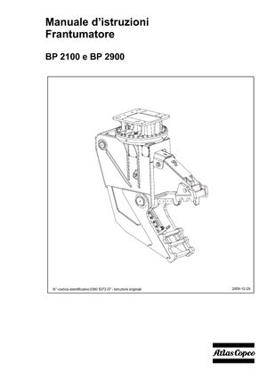 Beton-Pulverisierer Atlas Copco BP 2900
