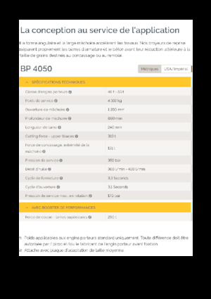 Beton-Pulverisierer Epiroc BP 4050
