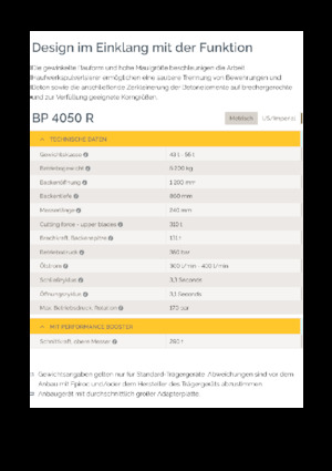 Beton-Pulverisierer Epiroc BP 4050 R