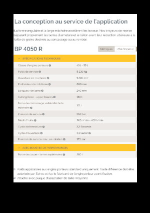 Beton-Pulverisierer Epiroc BP 4050 R