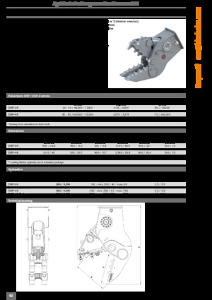 Beton-Pulverisierer Kinshofer DSP-45