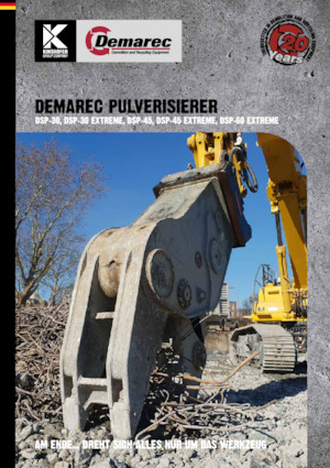 Beton-Pulverisierer Demarec DSP-30