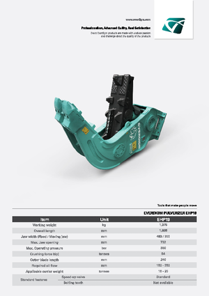 Beton-Pulverisierer Everdigm EHP19 