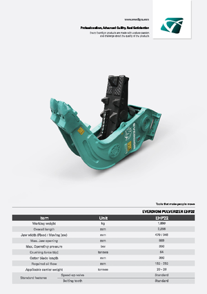 Beton-Pulverisierer Everdigm EHP22 