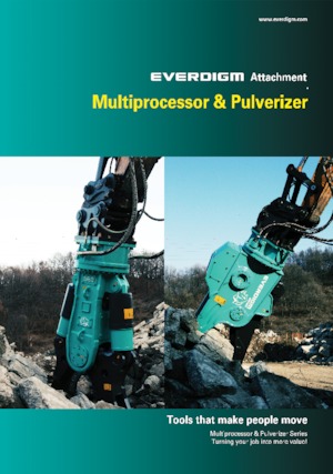 Beton-Pulverisierer Everdigm EHP25R