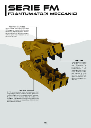 Beton-Pulverisierer OSA Demolition Equipment FM 25