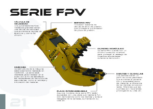 Beton-Pulverisierer OSA Demolition Equipment FPV 17 
