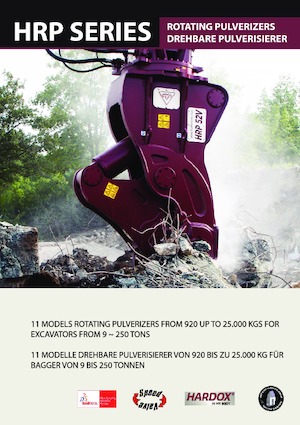 Beton-Pulverisierer Hydra Ram HRP-110V