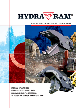 Beton-Pulverisierer Hydra Ram HFP 3200 SV