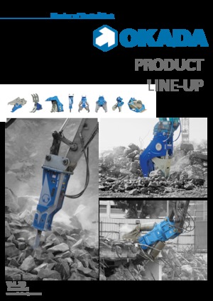 Beton-Pulverisierer Okada OSC-200PAV 