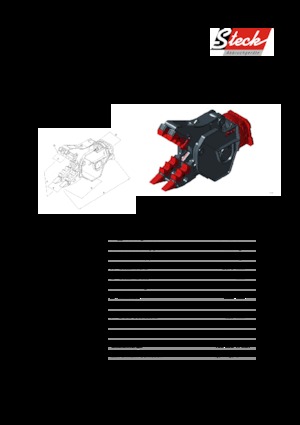 Beton-Pulverisierer Steck P 20 R