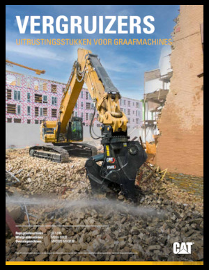 Beton-Pulverisierer Caterpillar P345