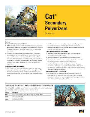 Beton-Pulverisierer Caterpillar P225