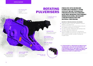 Beton-Pulverisierer Prodem PHP350R