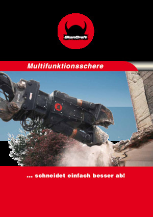 Beton-Pulverisierer SkanCraft SCMT36-50