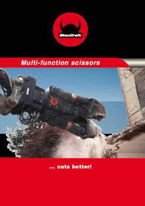 Beton-Pulverisierer SkanCraft SCMT10-15-Unicut