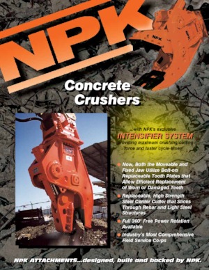 Beton-Pulverisierer NPK U-45JR