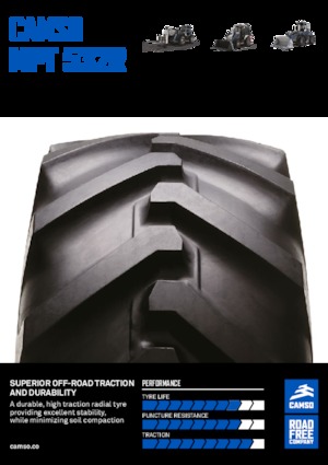 Baumaschinen Reifen Camso MPT 532R 440/80R28 IND