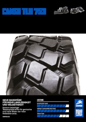 Baumaschinen Reifen Camso TLH 753 13.00-24