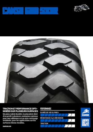 Baumaschinen Reifen Camso GRD 533R 14.00R24