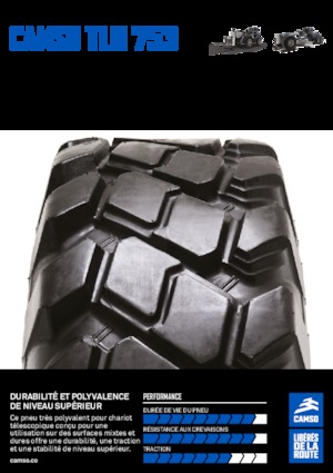 Baumaschinen Reifen Camso TLH 753 14.00-24