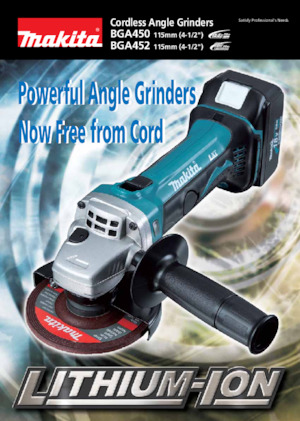 Akku-Winkelschleifer Makita BGA452 