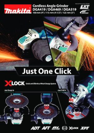 Akku-Winkelschleifer Makita DGA519 