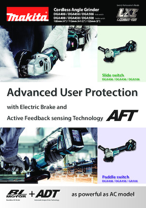 Akku-Winkelschleifer Makita DGA508 