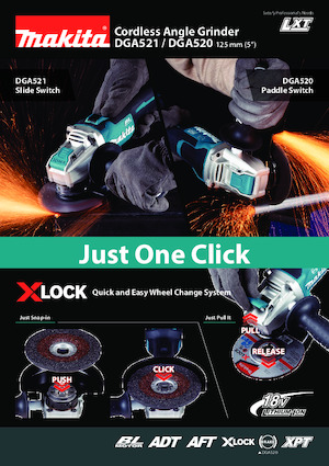 Akku-Winkelschleifer Makita DGA521 