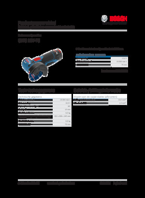 Akku-Winkelschleifer Bosch GWS 12V-76