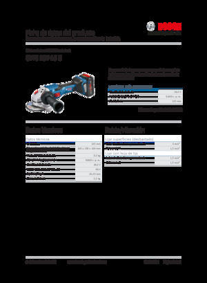 Akku-Winkelschleifer Bosch GWS 18V-15 C