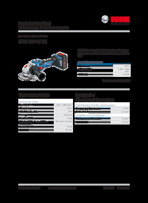 Akku-Winkelschleifer Bosch GWS 18V-15 SC