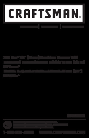 Akku-Bohrer und -Schraubendreher Craftsman CMCD732B