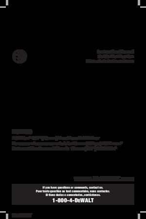 Akku-Bohrer und -Schraubendreher DEWALT DCD708B