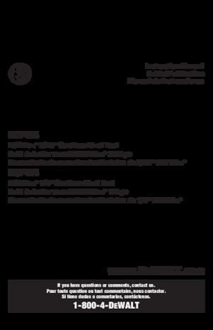 Akku-Bohrer und -Schraubendreher DEWALT DCF414B