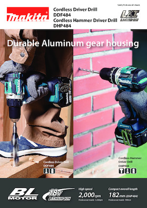 Akku-Bohrer und -Schraubendreher Makita DDF484