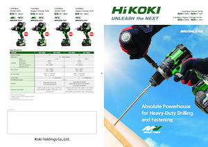 Akku-Bohrer und -Schraubendreher HiKOKI DS18DC