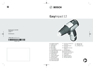 Akku-Bohrer und -Schraubendreher Bosch EasyImpact 12