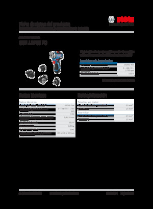 Akku-Bohrer und -Schraubendreher Bosch GSR 12V-35 FC