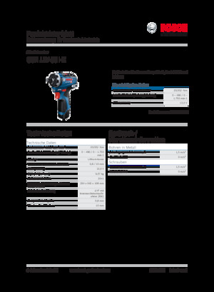 Akku-Bohrer und -Schraubendreher Bosch GSR 12V-35 HX