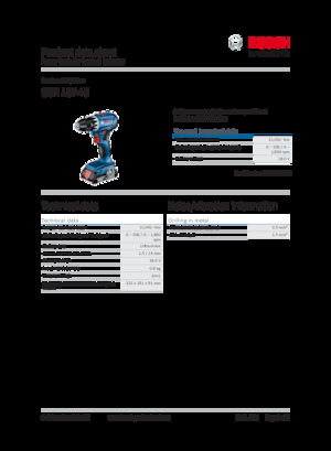 Akku-Bohrer und -Schraubendreher Bosch GSR 18V-45