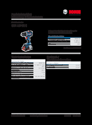 Akku-Bohrer und -Schraubendreher Bosch GSR 18V-90 C